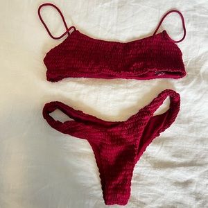 Lahana swim scrunch bikini